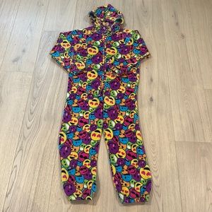 Kids Fleece PJ Zippered Onesie size 12-14